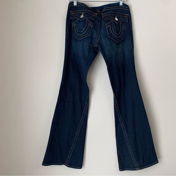 True RELIGION TWISTED SEAM MATERNITY JEANS A Pea in the Pod Collection size 31 - Picture 4 of 13